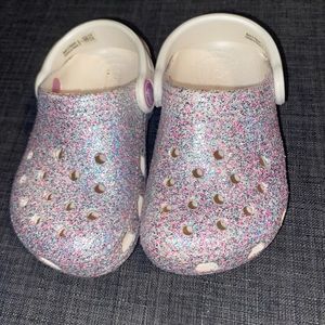 Crocs Toddler 7 Glitter